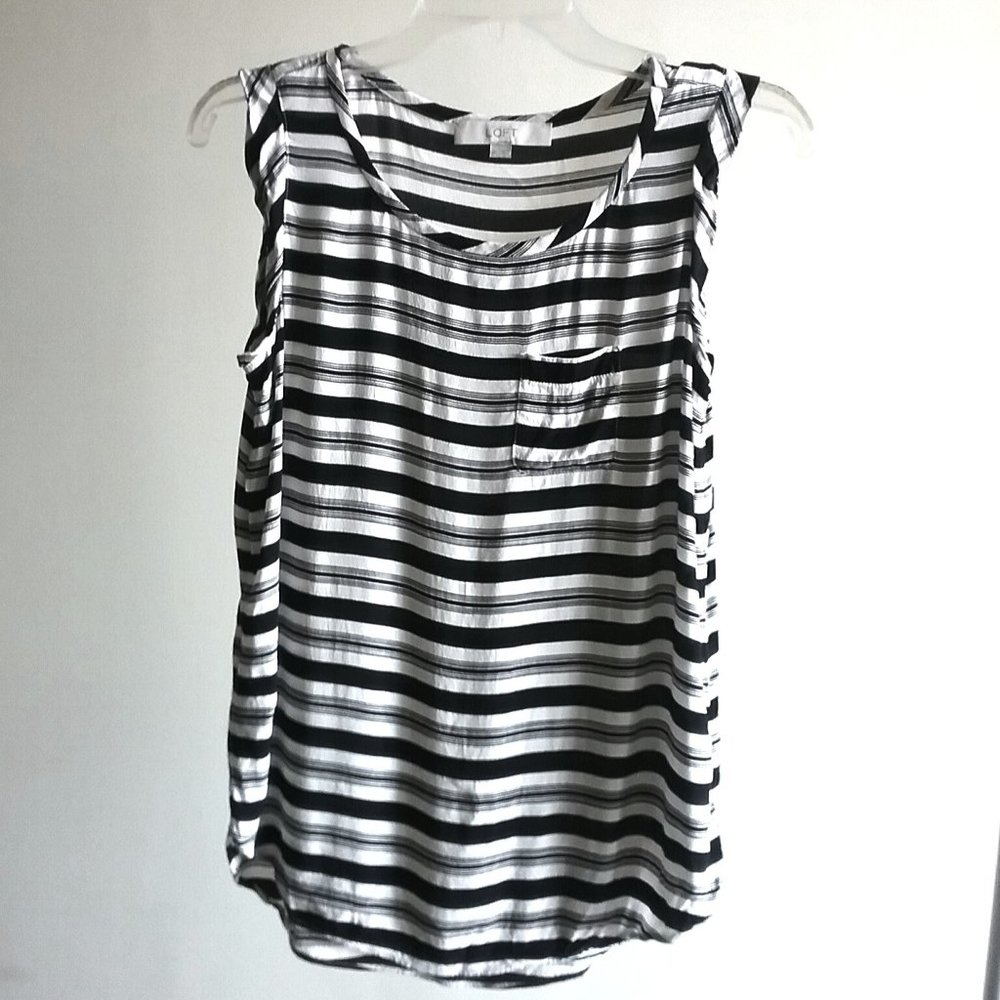 Anne Taylor Loft Sleeveless Blouse